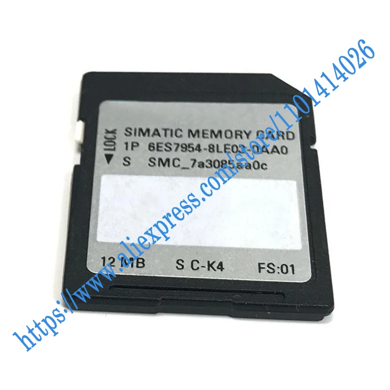 New Original 6ES7954-8LE03-0AA0 6ES7 954-8LE03-0AA0 Memory Card For S7-100 CPU 3V Flash 12 MB Fast Delivery