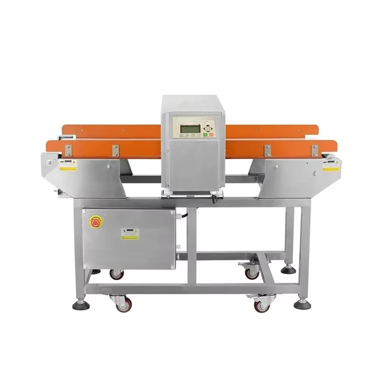 Metal Detection Equipment / Tunnel Metal Detector for Food Processing Industry With Conveyor Belt