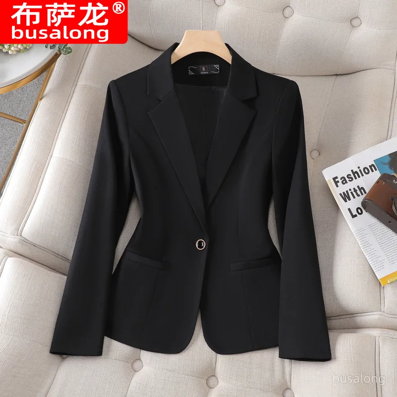 새로운 스타일리시 패션 정장 캐주얼 여성용 긴팔 프로페셔널 블레이저 포멀 재킷 워크웨어8315