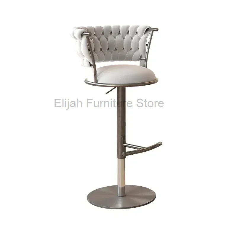 Bar Stool Chair Cafe Banks Bars Interior Stools High Counter Chairs Nordic Offer Home Furniture Kitchen Benches Chaise Chair