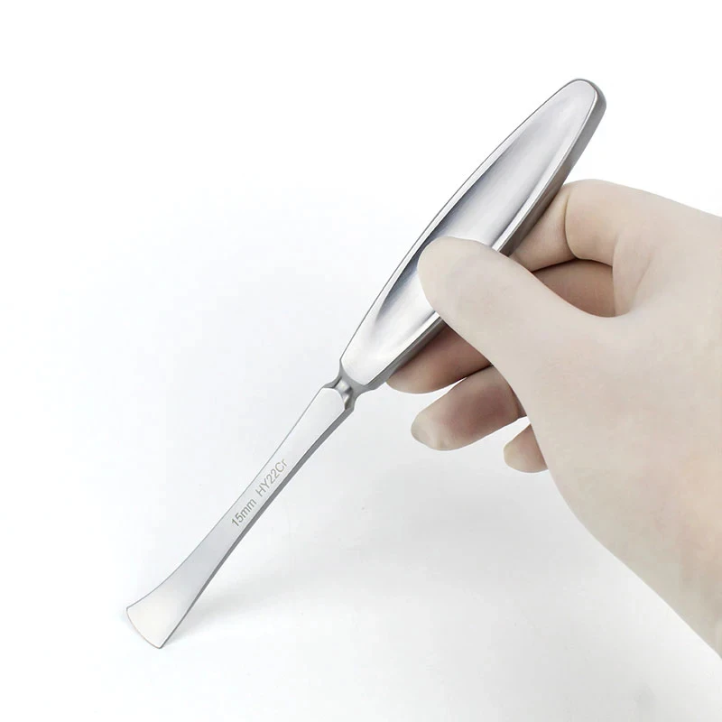 Descascador periosteal truncado separador periosteal de cabeça única faca periosteal para animais de estimação disponível