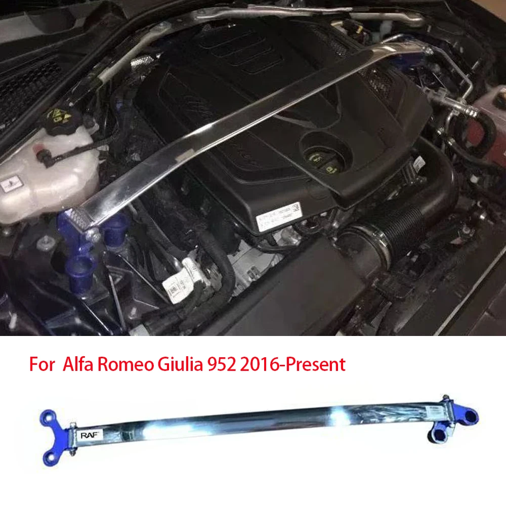 Front Upper Stabilizer Strut Bar For Alfa Romeo Giulia 952 2016-Present Engine STB Strut Tower Brace Suspension