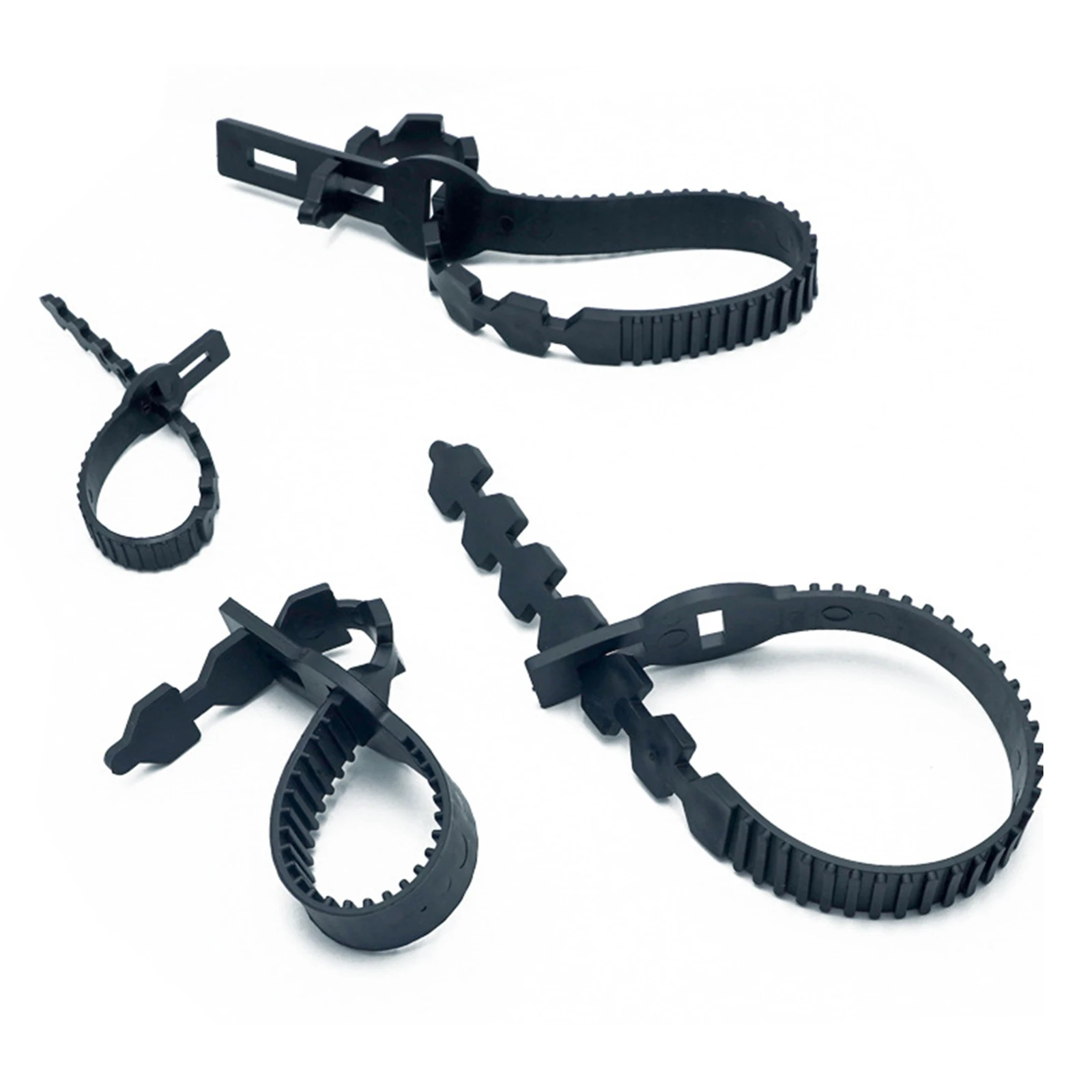 5Pcs/Set Adjustable Interlock Garden Tree Ties Heavy Duty Flexible Rubber  Locking Strap for Garden Plant Support Tree - AliExpress 15