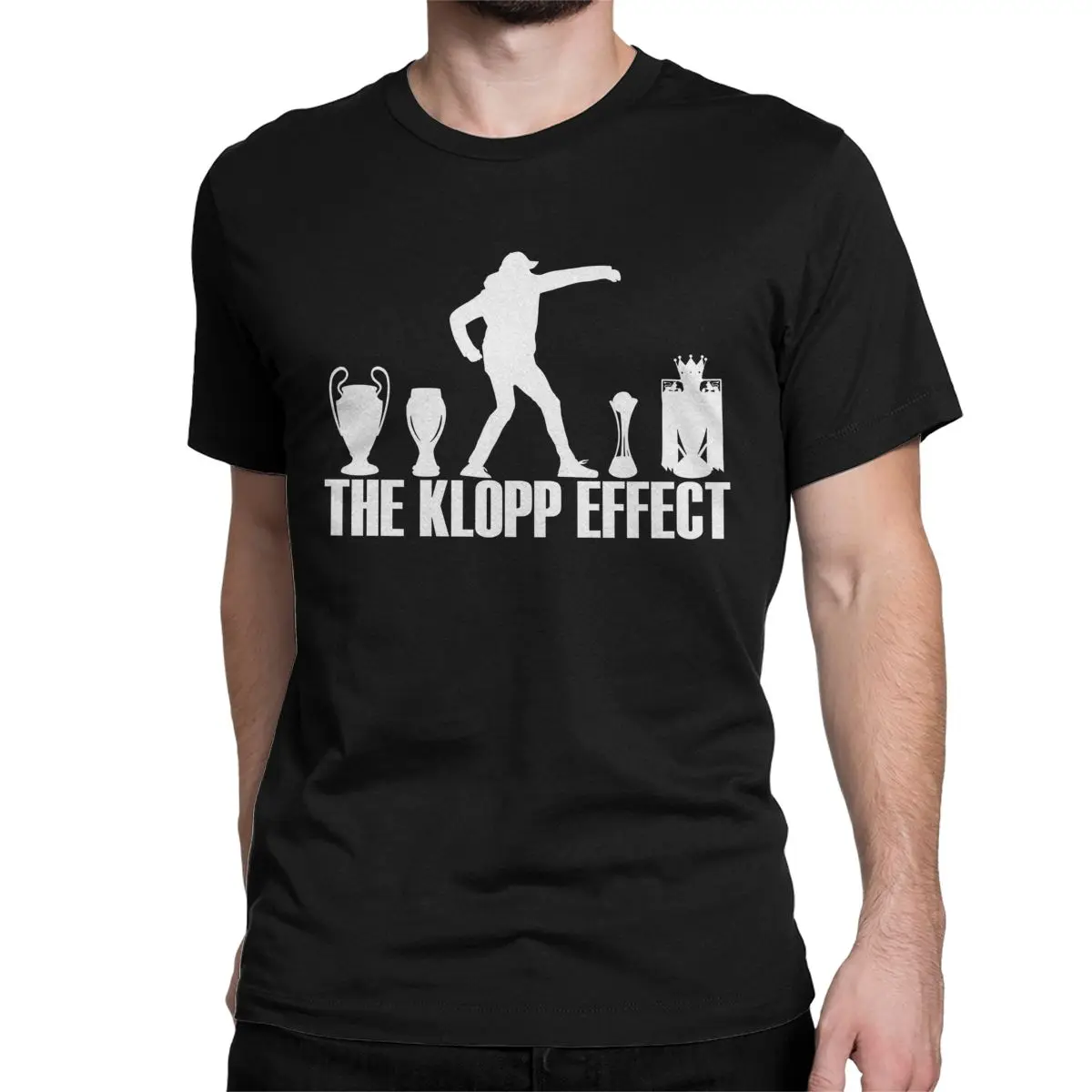 Jurgen Klopp Effect Men Women's T Shirt Funny Tees Short Sleeve Crew Neck T-Shirt 100% Cotton Classic Clothing