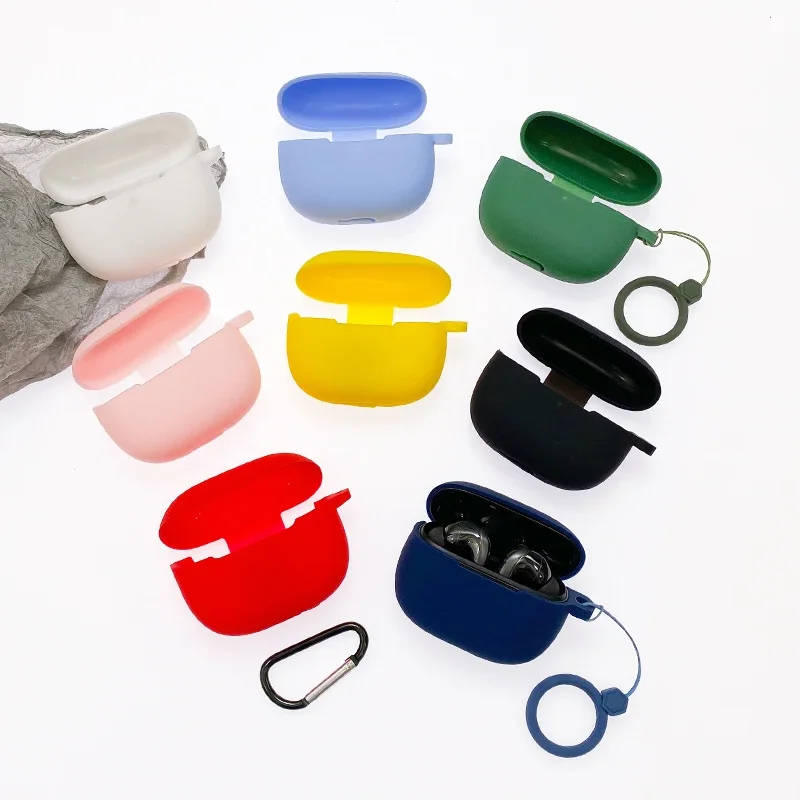 Oneplus-シリコン保護ヘッドセット,耐衝撃性,リング付き保護ケース,落下防止,nord buds 3 pro