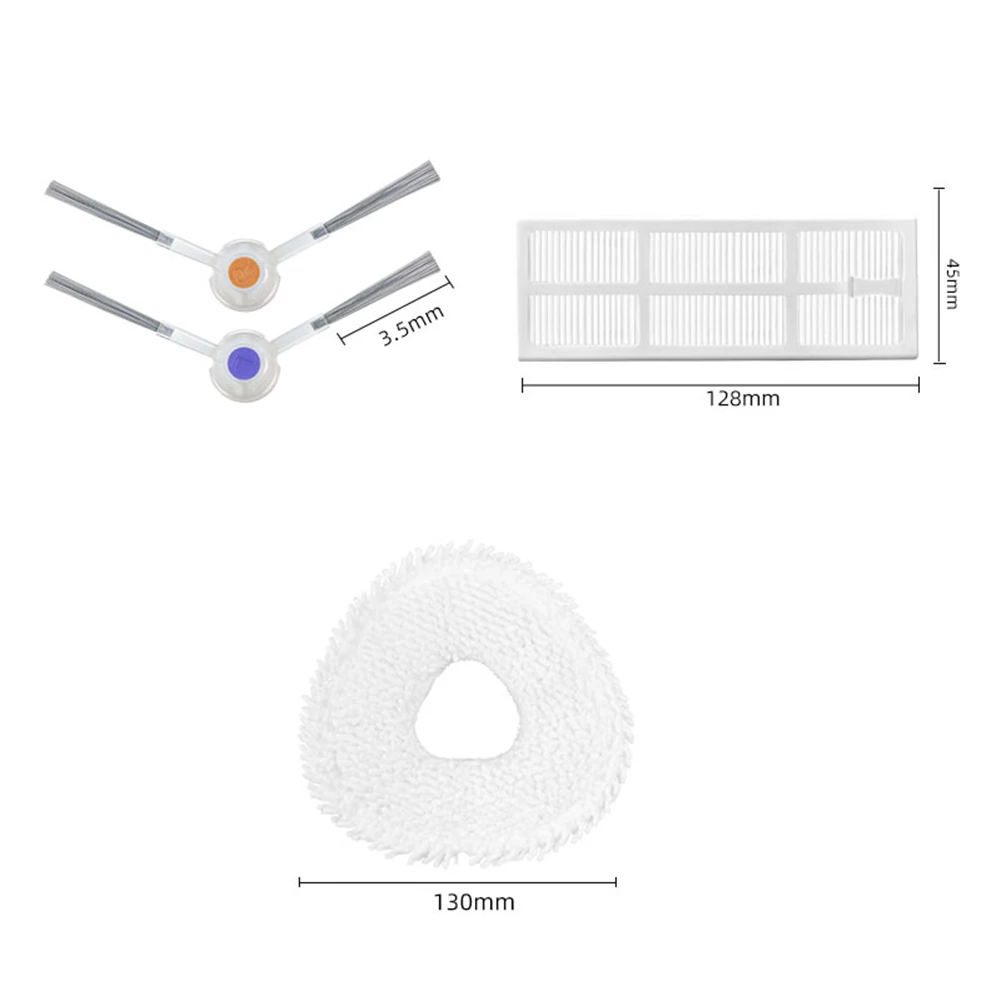 Robô Aspirador Substituição, Peças De Reposição, Acessórios, Escova Lateral, Filtro Hepa, Mop Pad, Narwal J3