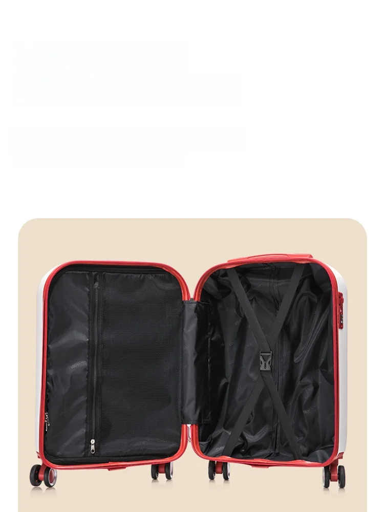 

2025 New Children's Cartoon Lage Suitcase 8 Inch Boarding Box Small Pullman Women Travel Password Can Sit Men