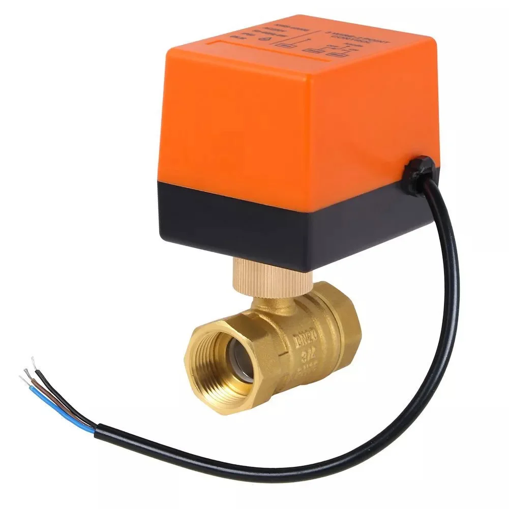 electric-ball-valve-dn20-ac220v-with-construction-and-efficient-operation-through-synchronous-motor-technology