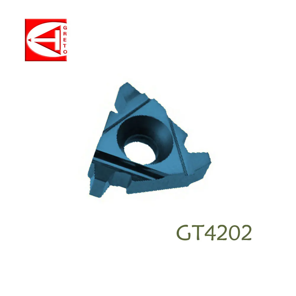 GRETO 22NR3.5TR 22NR4.0TR 22NR4.5TR 22NR5.0TR 22NR6.0TR GT4201 GT4202 Carbide Plates Threading Cutting Turning Tool