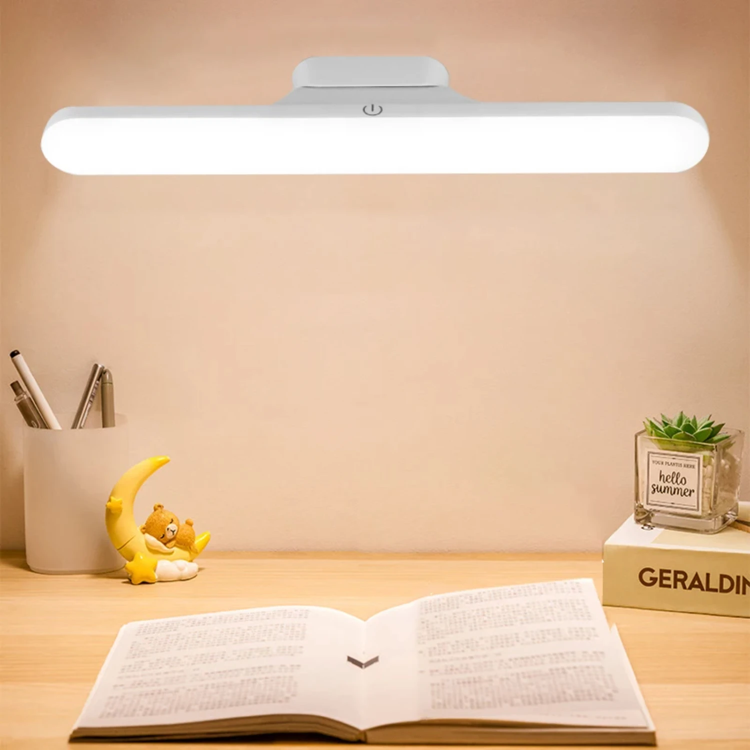 Table Lamp USB LED  Desk Lamp Bedroom Night Lamp Rechargeable Office Study Reading Light Bedside Lamp