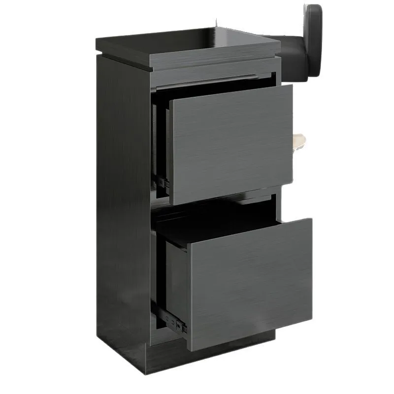 

New barber shop tool cabinet, special stainless steel hair cutting work cabinet for hair salon, storage, simple hairdressing