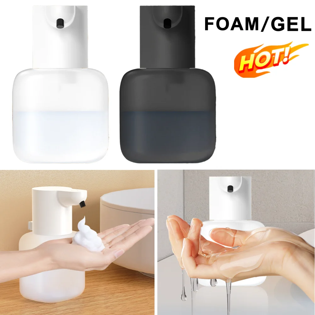 550ml Automatic Liquid Soap Dispenser Infrared Sensor USB Rechargeable Sanitizer Hand Washer IPX5 For Home Bathroom Office