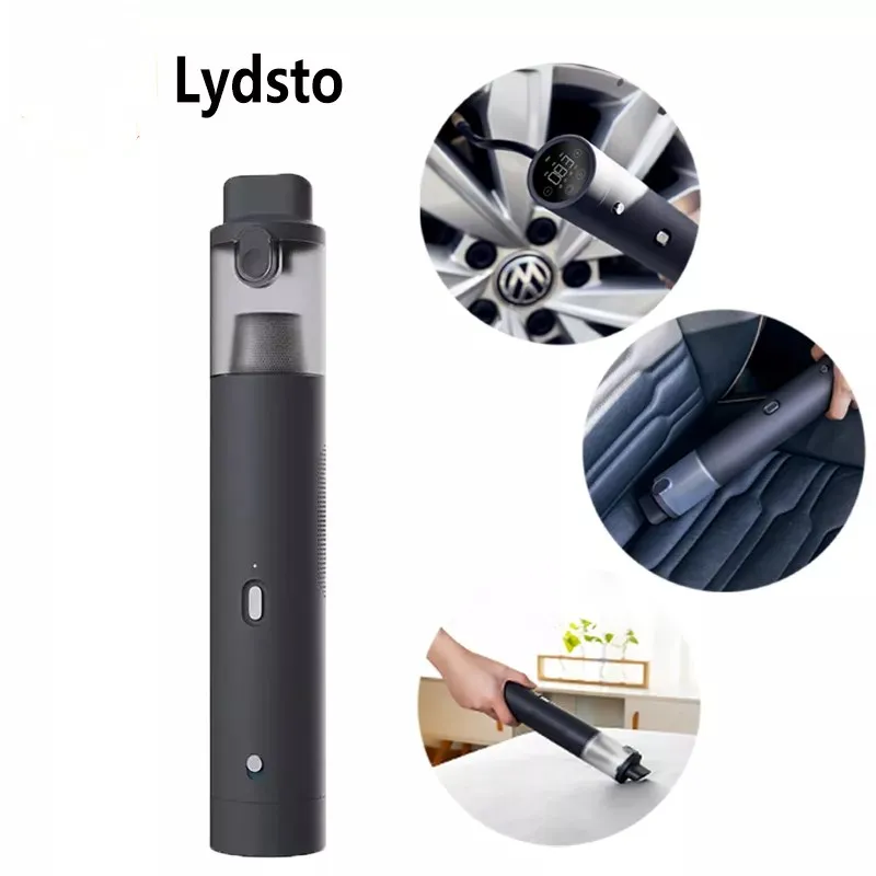 Lydsto 10000Pa 150PSI Mini Portable Wireless Handheld Vacuum Cleaner Multifunctional Suitable for Home Car Bicycle Office