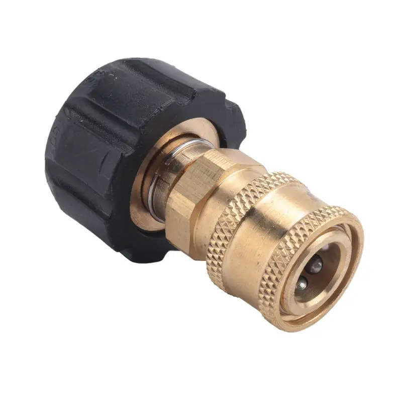 AEE8-1 Piece 1/4 To M22 Quick Connector High Pressure Car Washer Quick Coupling Water Tube Adapter Joints