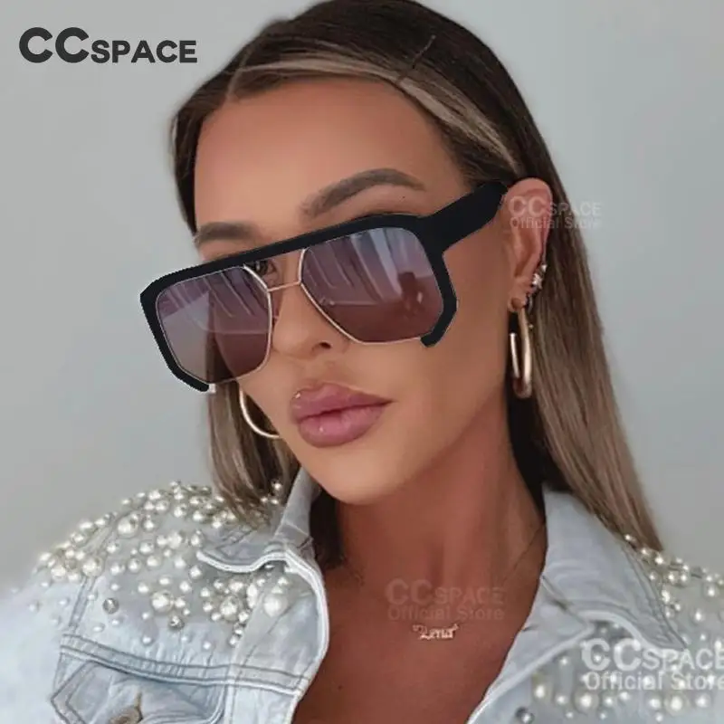 

56217 Square Men's Sunglasses Driving Sun Glasses for Men Women Brand Designer Male Vintage Half Frame Sunglasses Uv400