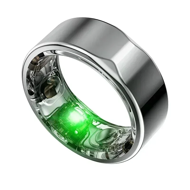 Bloo D Suga R VO2 Max Smart Health Rings Fashion Custom Black Android Smart Ring for Men Women Couple