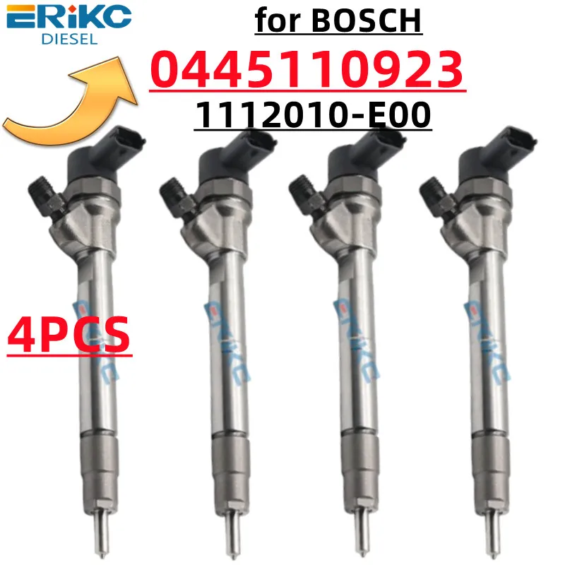 0445110923 1112010-E00 0 445 110 923 New Common Rail Injector for Bosch 0 445 110 923 Inyector