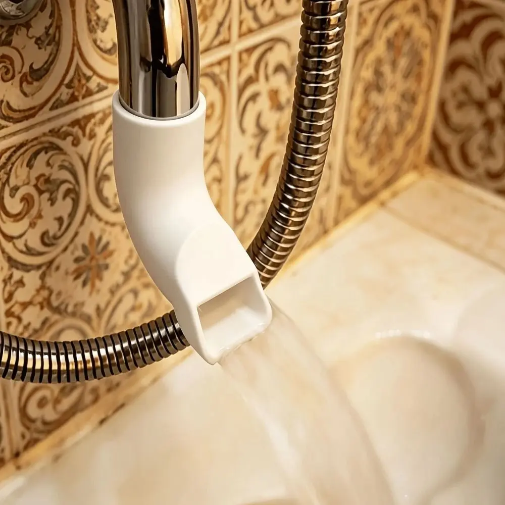 Splash-proof Kitchen Faucet Extender Extended Length No Assembly Required Water Outlet Nozzle Detachable Quick Connect