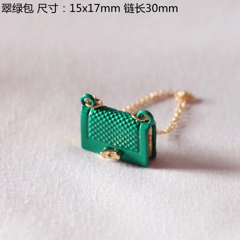 Dollhouse mini metal bag accessories fashion decoration miniature model ornaments OB11 shooting scene accessories