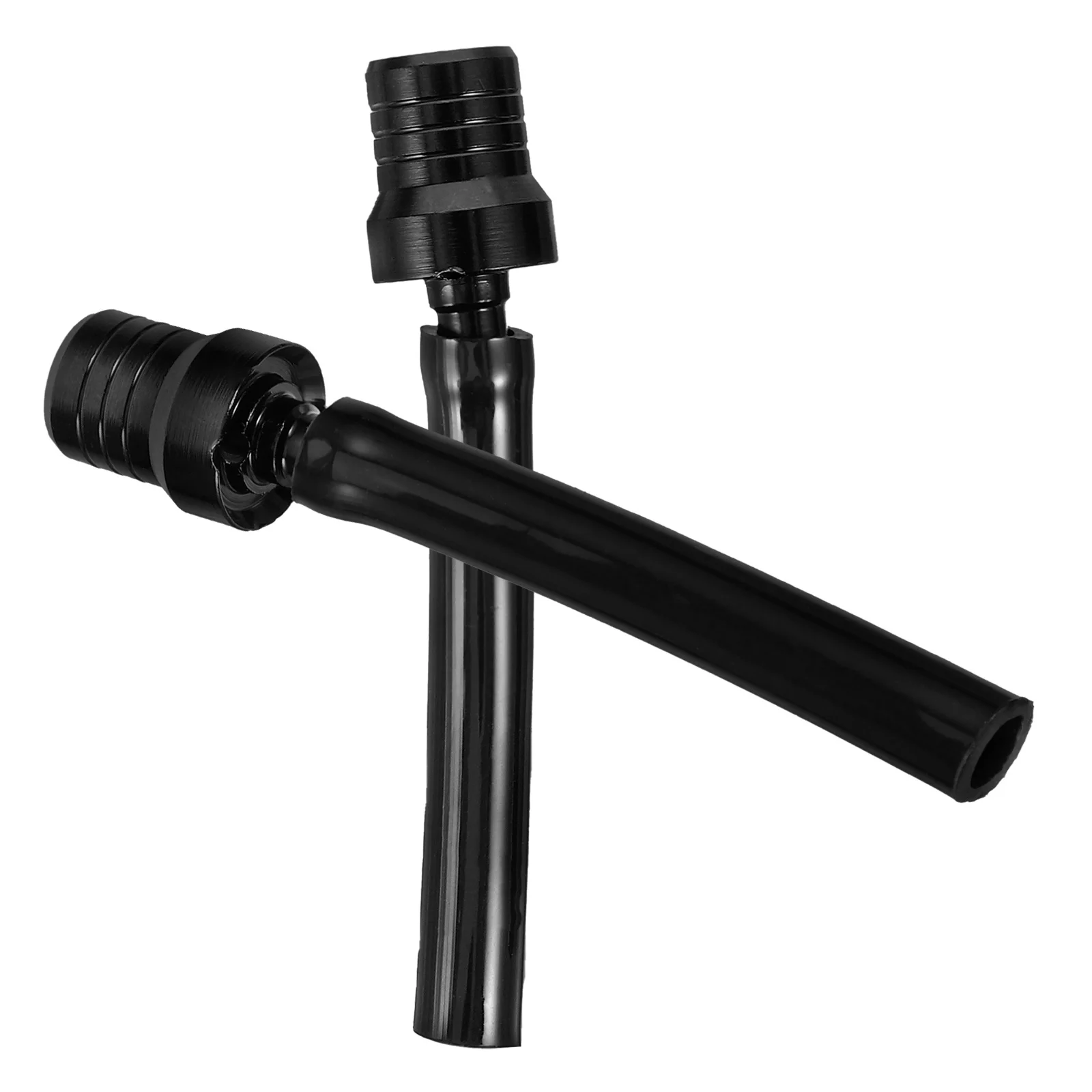 

2pcs Motorcycle Fuel Tank Air Vent Cap Aluminum Alloy Rubber Gas Cap Hose For Atv Off-Road Bikes Fuel Vent Hose Tube Motorcycle