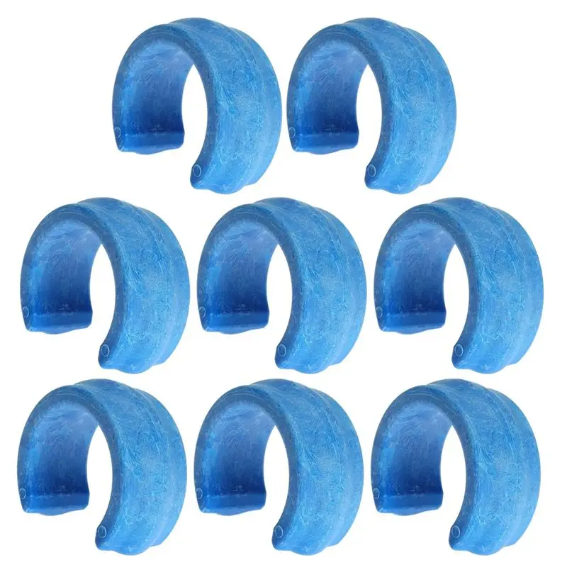 PZHI 8 Pcs Pool Hose Weight Universal Fit for Pool Cleaner Hose Weight Kit Swimming Pool Accessories Blue