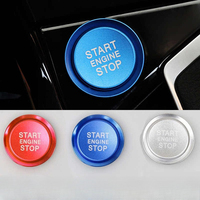Car Engine Start Button Ignition Key Ring Cover Trim For VW Golf 7 MK7 VII GTI R Jetta CC Arteon Passat B8 Touareg T-roc