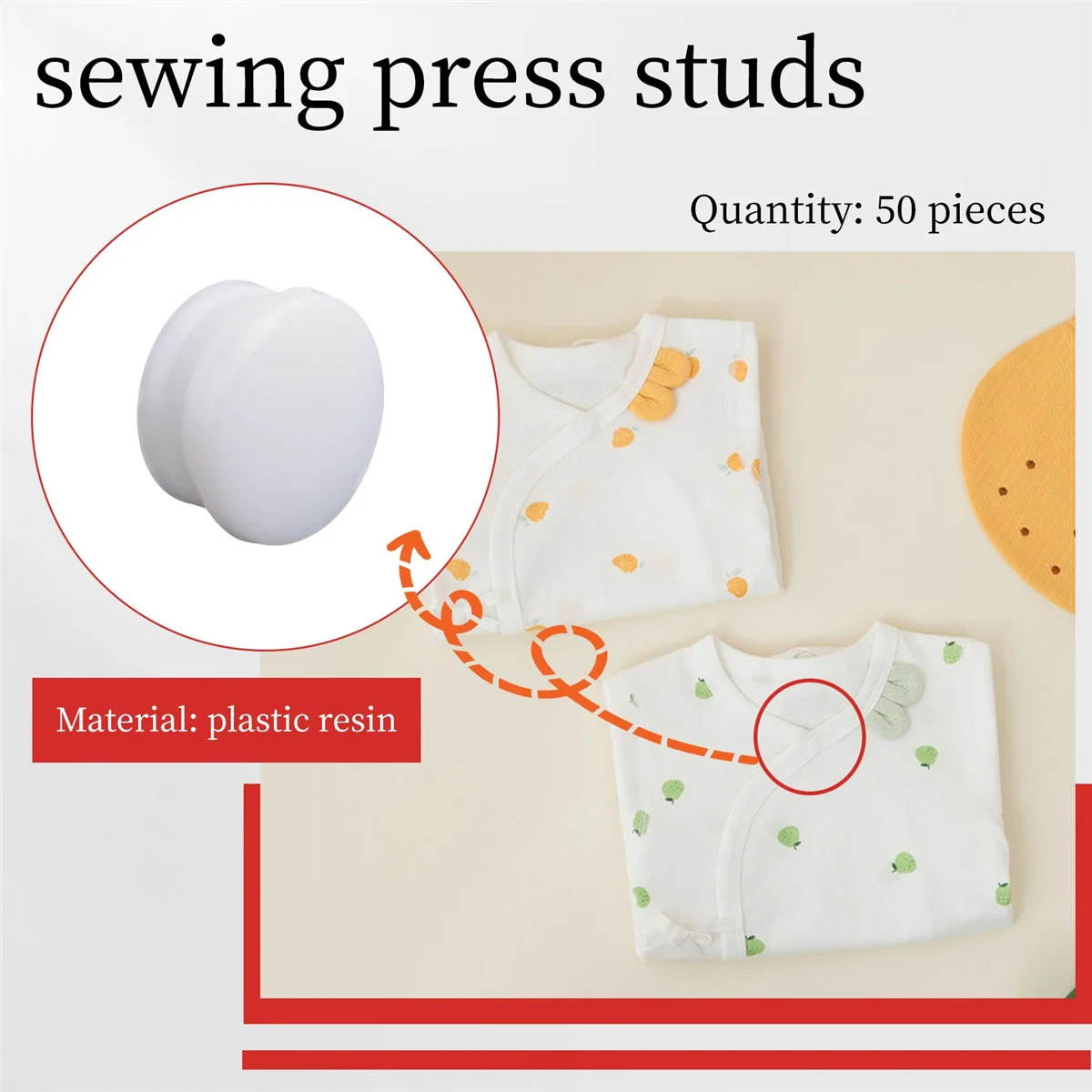 Supernew  50 pcs T3 KAM SNAPS press studs Scrapbook Sewing buttons white