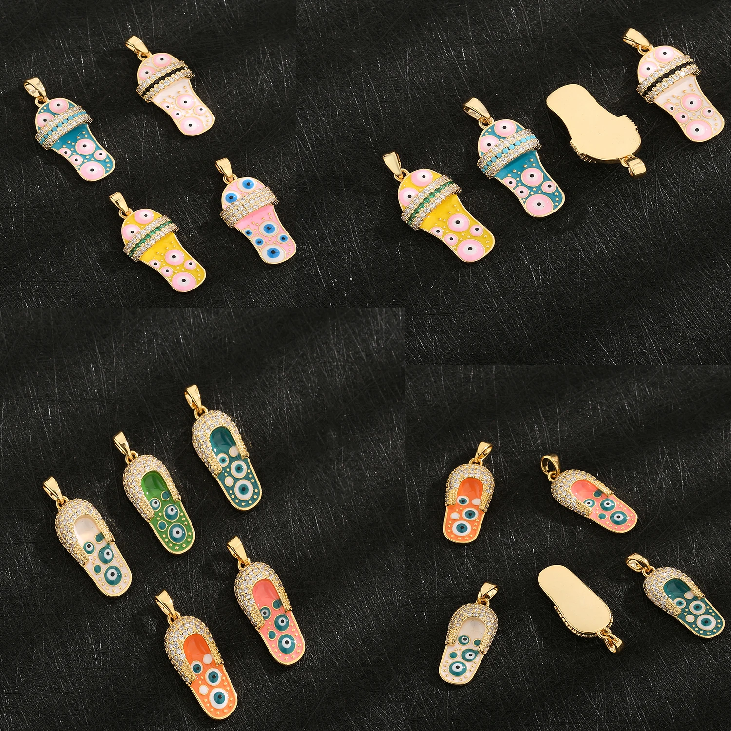 Small shoes, small eyes, small pendants 2g-3g, gifts for girls, hot items, Cinderella, festivals, cheap, economic gifts, tiny pe