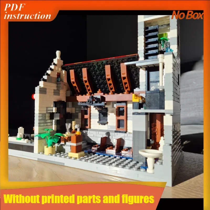 

christmas theme holiday season house bricks santa xmas cottage blocks weihnachten navidad winter village church moc building set