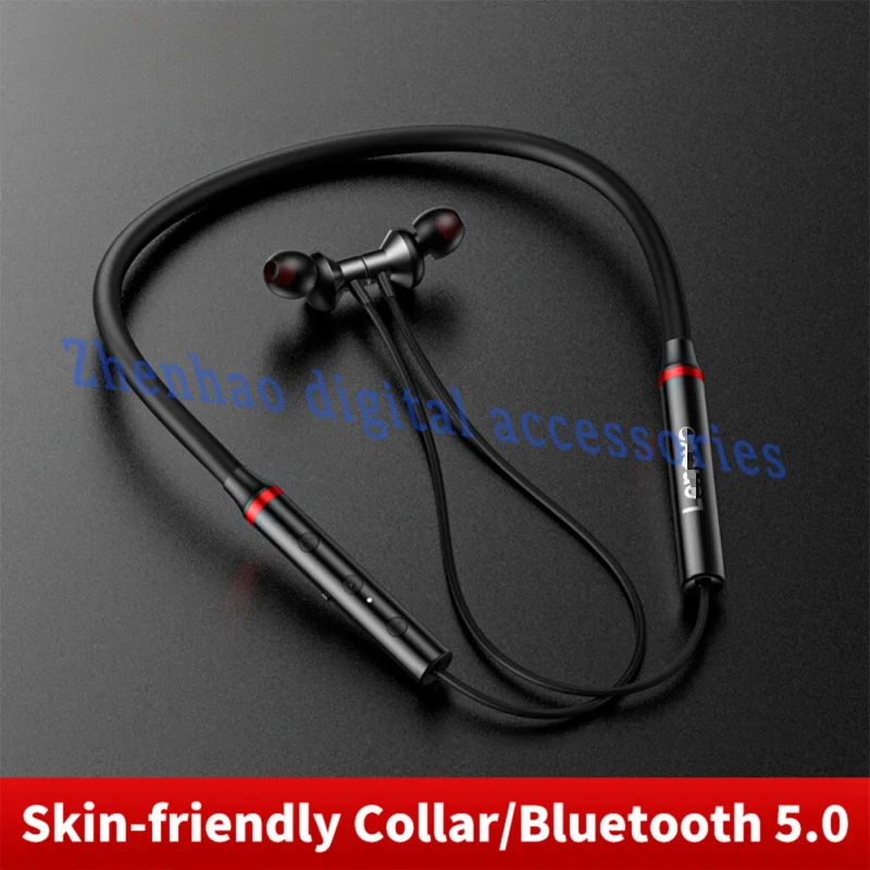 For Lenovo HE05X II Earphones Bluetooth 5.0 Wireless Neckband Sports Headphones