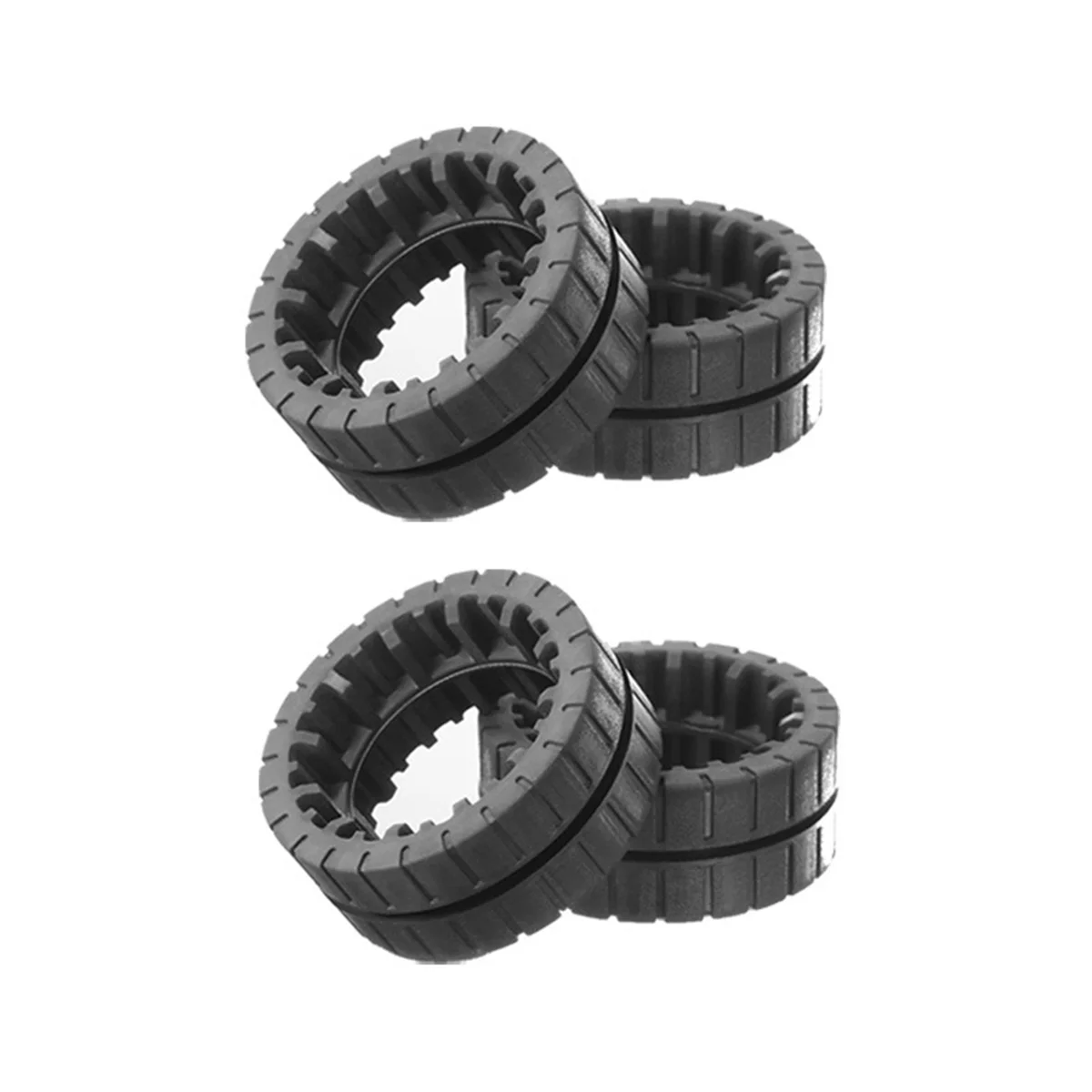 4 pezzi pneumatici ruota di ricambio antiscivolo per iRobot Braava Jet M6 (6110) (6012) (6112) (6113) parti dell'aspirapolvere Robot