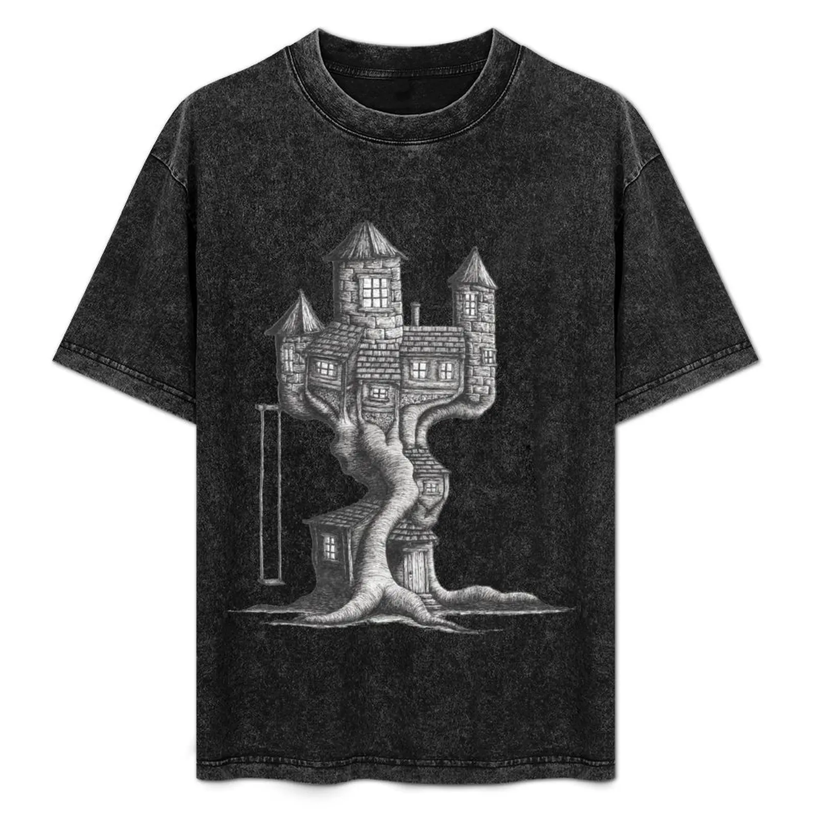 

Swing House T-Shirt Soft Stretch Short Sleeve Top