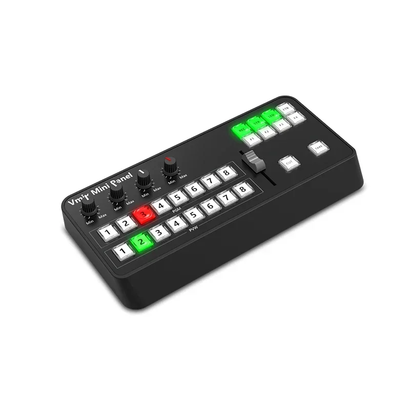 Hot selling unlock low cost high quality live production events vimix mini switcher panel video highlight moment easy use