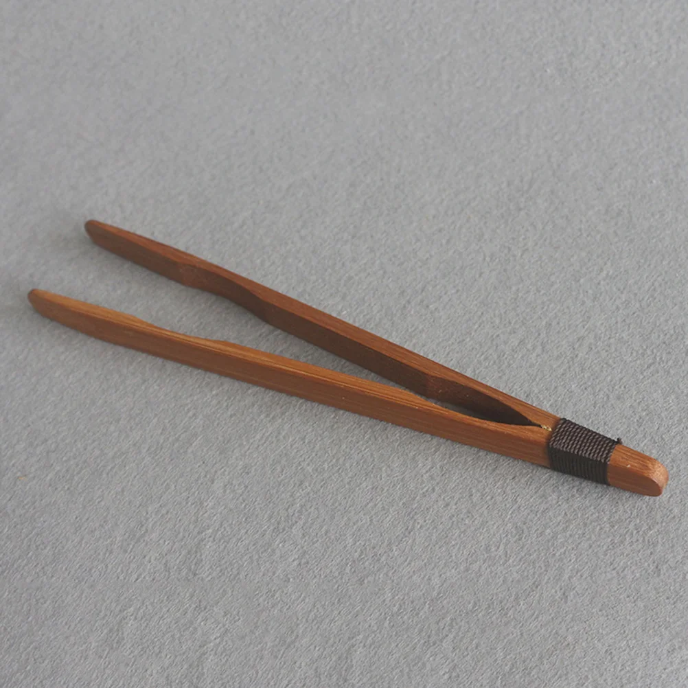 

3pcs Bamboo Set Elegant Practical Accessories Ceremony Tools Kit Tea Tongs Scoop Leaves Holder Healthy Eco Friendly