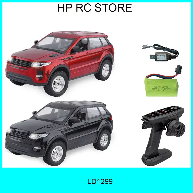 

LDRC 4x4 1/14 LD1299 with Light System RC Crawler Car 4WD TOUCAN Radio Control Finished Off-road Light System Vehicles Toys Gift