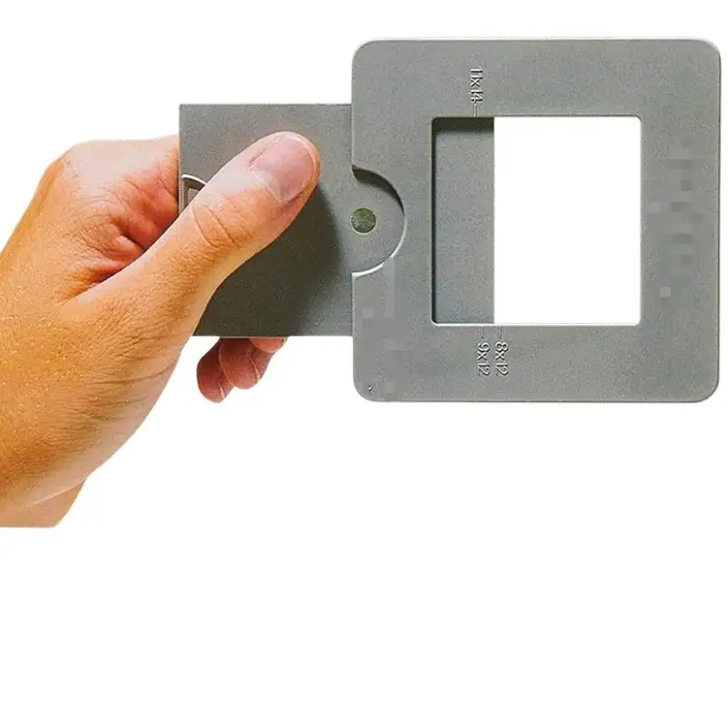 [F] Creative View Catcher Artists Viewfinder Multifunction Aid Artists Split View Composition Tools Drawing Gadget