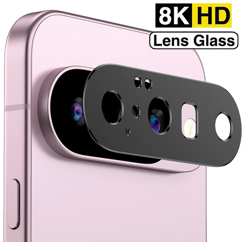 Aluminum Alloy Camera Protectors For Google Pixel 10 10Pro 10XL 10Fold Back Camera Lens Metal Stickers Protective Films Cover