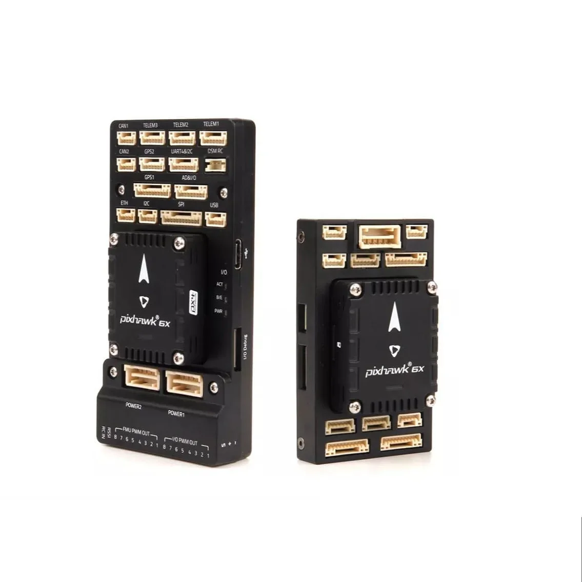 Pixhawk 6X STM32H7-Plataforma UAV Accelada Multirotor Asa Fixa VTOL Interface Ethernet Material Plástico Durável