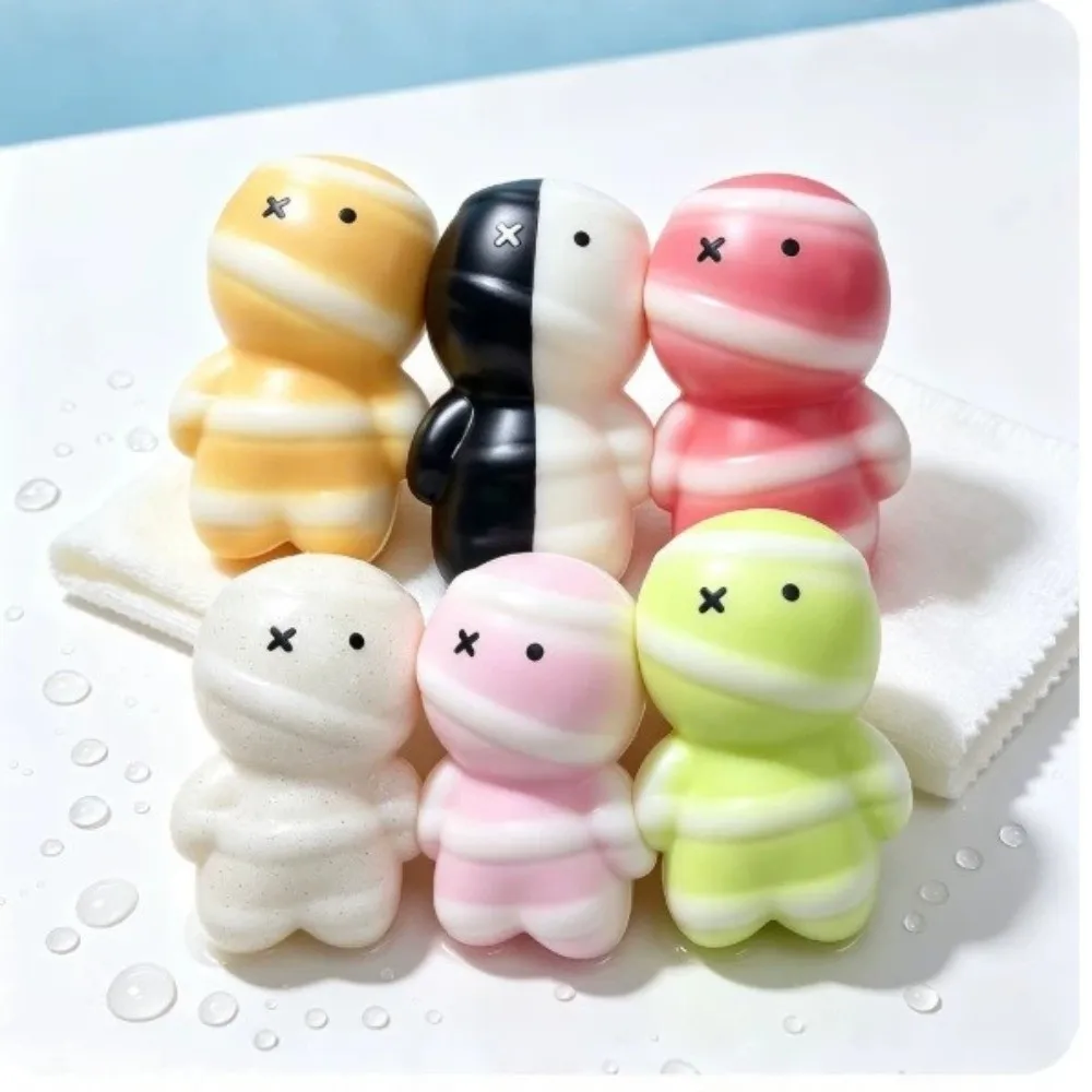 Fidget Toy Soft Mummy Squishy Toy Super Soft Moist Mummy Squeezable Toy Cute Pressable Mummy Slow Rebound Toy Office