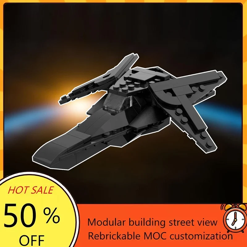 

Набор из 74 деталей: популярная модель космического корабля из фильма «Звездные войны», модульный конструктор MOC, технологичный подарок, праздничный набор для сборки, детский игровой комплект