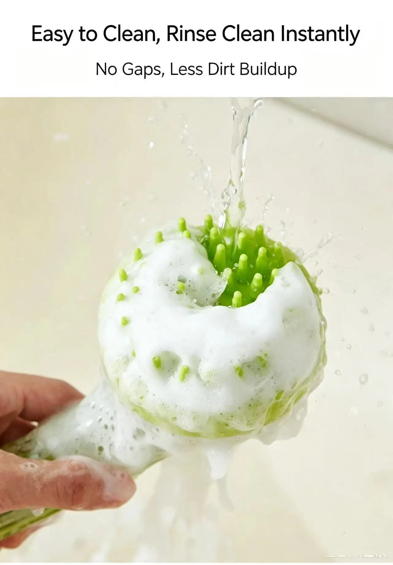 Liquid Dispensing Scalp Massager Shampoo Brush, Press Type Refillable Hair Washing Comb, Soft Silicone Bristle Head Massage Brus