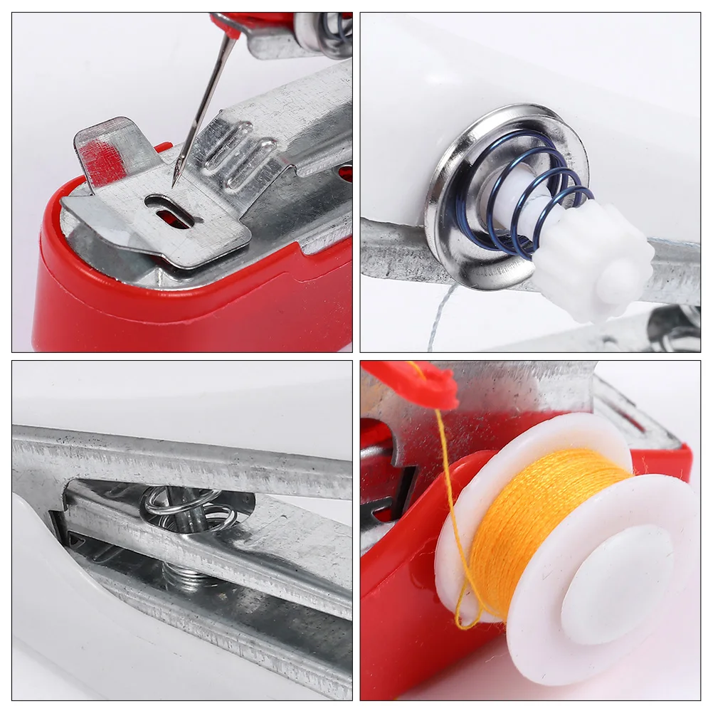 

2pcs Handy Mini Machine Portable Cordless Tool For Home Use Professional Sewing Kit For Diy Mending Handheld Manual Sewing