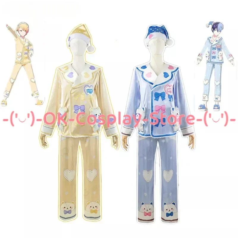 

Aoyagi Toya Tenma Tsukasa Cosplay Costume Game Project Sekai Colorful Stage Cosplay Pajamas Party Suit Uniforms Custom Made