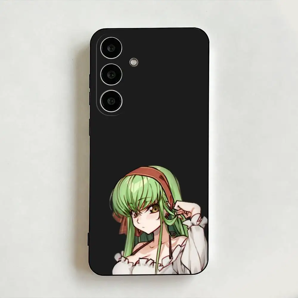 Code Geass Anime CC Phone Case For Samsung Galaxy A73,A72,A71,A70,A53,A52,Cover Black Shell ll