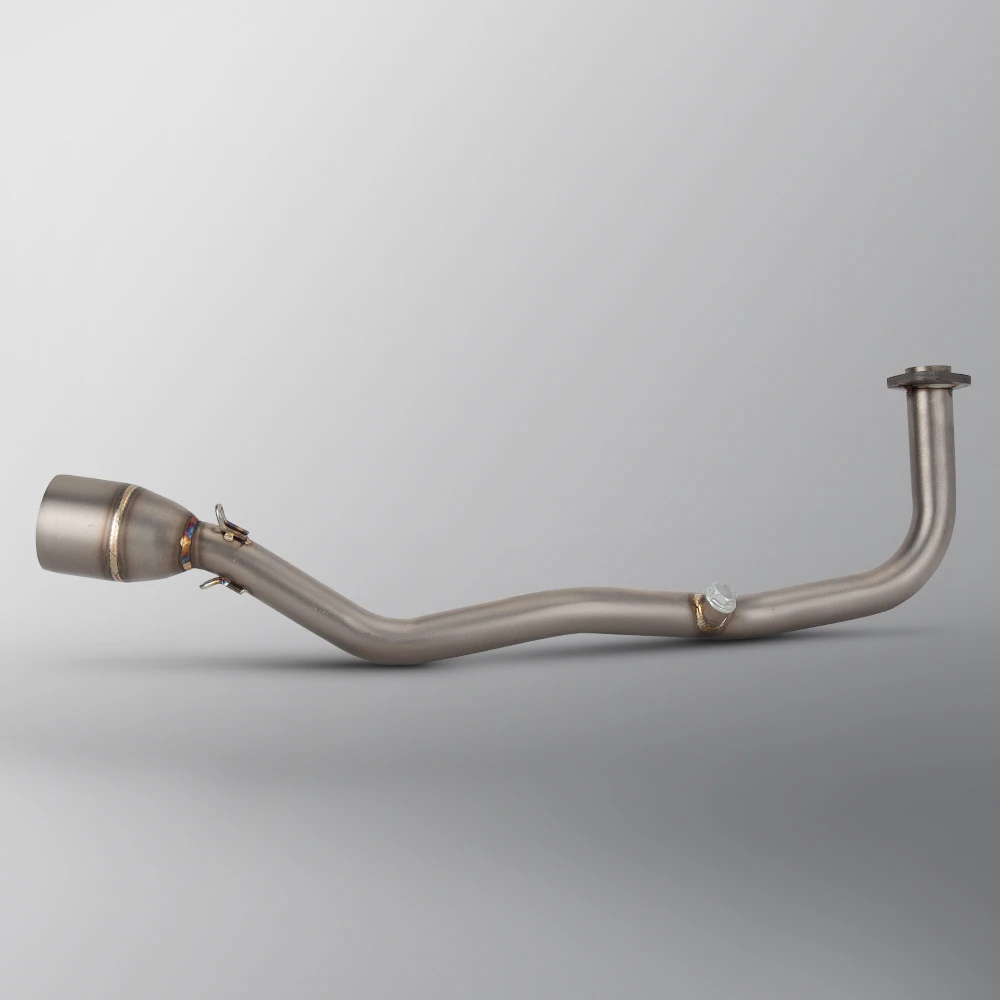 Slip On For YAMAHA Xmax125 XMAX 125 2021-2024 Slip on Motorcycle Exhaust Escape Moto Modified Header Front Tube Link Pipe 51mm