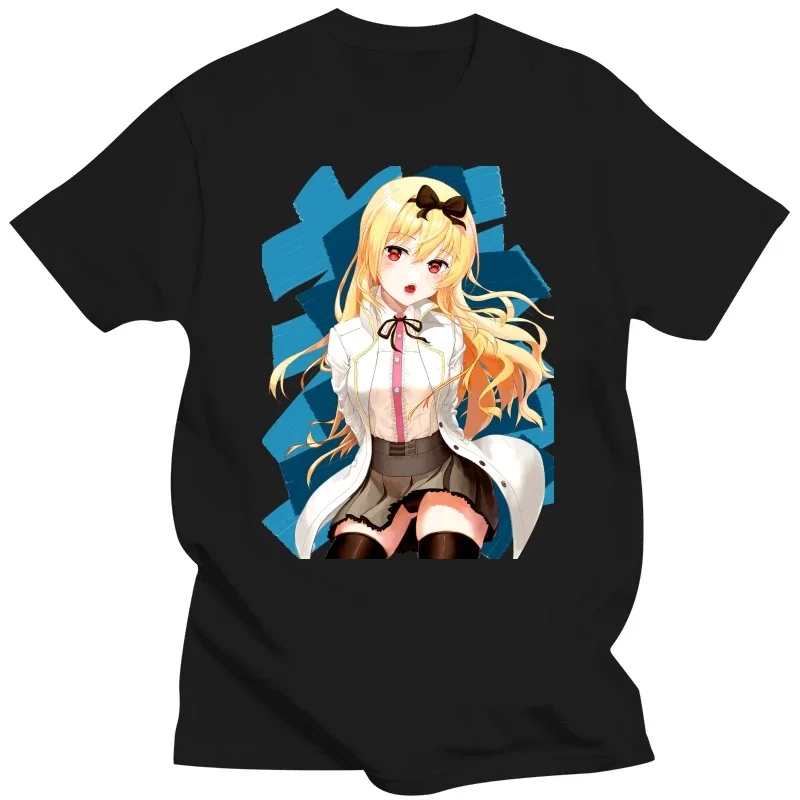 style  % 100 pamuk Yue grafik T-shirt Arifureta Hajime Nagumo Tio Klarus Anime kollu kısa Yüksek kalite erkekler giyim o-boyun