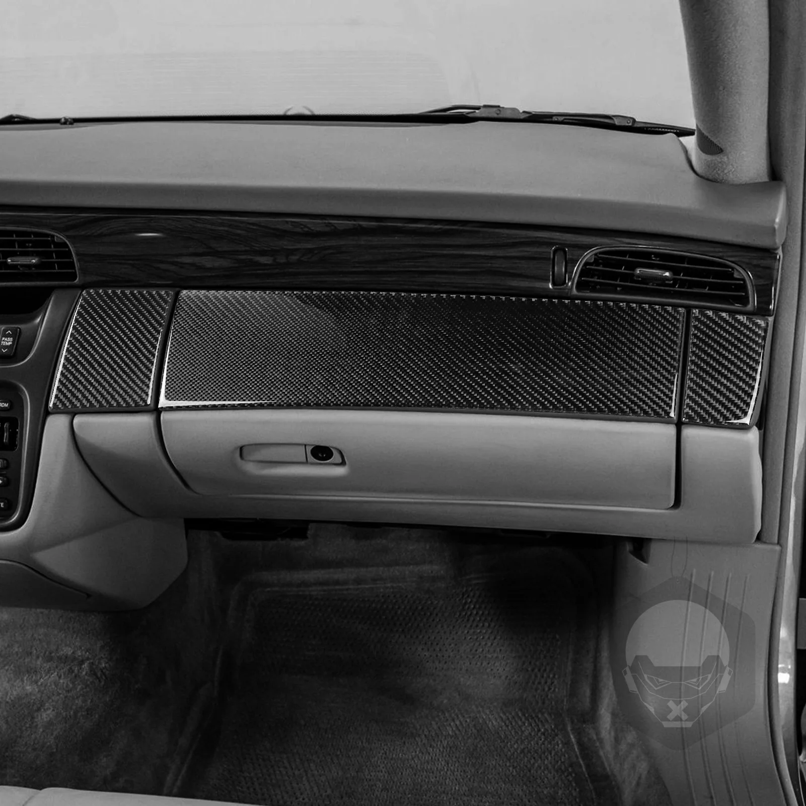 

FOR CADILLAC DEVILLE 2000 2001 2002 2003 2004 2005 Automobile Carbon Fiber Interior Accessories Co-pilot Instrument Trim Sticker