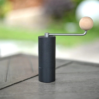P0/P1/P2 Lightweight Manual Hand Coffee Grinder for Moka pot Drip with Assembly Consistency Stainless Steel