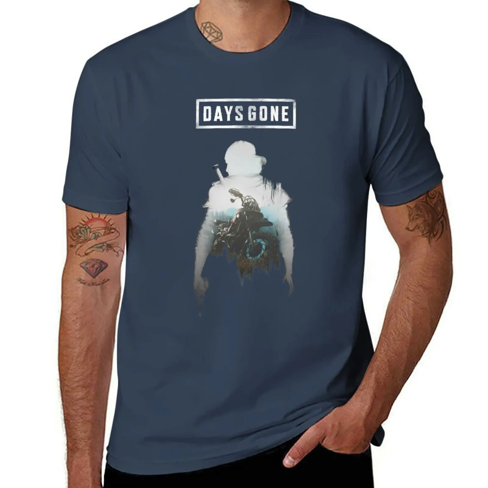 

Days Gone T-Shirt man t shirt graphic man t shirt designer T-Shirt