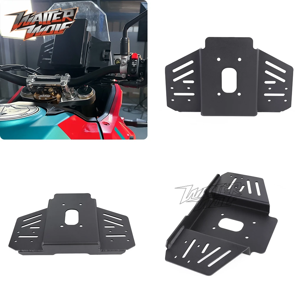 اكسسوارات الدراجات النارية تحطم المنزلق ل Kove 800X Colove KY800X 2023-2025 رخصة قوس حامل GPS غطاء المصباح Handguard